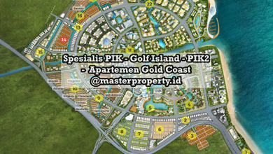 For Sale Tanah Premium di Pantai Indah Kapuk, Jakarta Utara, LT 250m²