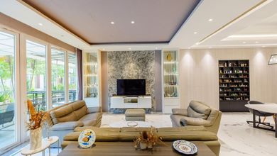 Rumah Elegan di Pantai Indah Kapuk, Jakarta Utara, 5 Kamar Tidur, LT 136m²