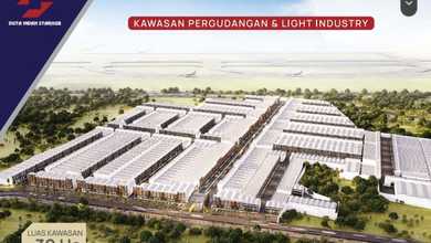 Kompleks Pergudangan Luas Mulai 108 M2 Daerah Tangerang