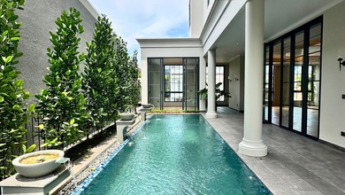 Rumah Mewah di Kebayoran Baru, Jakarta Selatan, 4 KT, LT 370m²