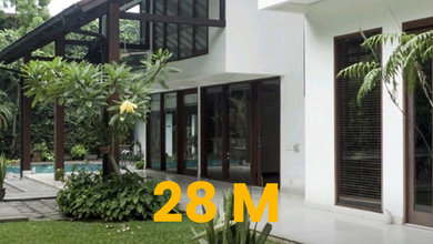 Hunian Prestisius di Kawasan Kemang, Jakarta Selatan, LB 1400m², Harga 28 Miliar