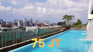 Disewakan Apartemen Murah di Menteng, Jakarta Pusat, LB 33m²
