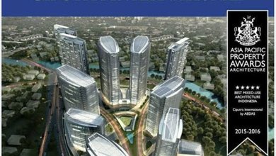 Dijual Apartemen Eksklusif di Puri Indah, Jakarta Barat, LB 121m²