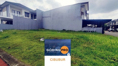 Jual Cepat Tanah Strategis di Kota Wisata, Jakarta Timur, LT 198m²