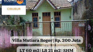 Dijual Rumah Murah di Tanah Sareal, Bogor - Cuma 200 Juta