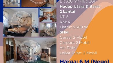 Dijual rumah Mewah di Green Ville, Jakarta Barat - LT 320m²