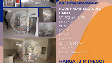 Hunian Prestisius di Kawasan Duri Kepa, Jakarta Barat, LB 192m², Harga 3 Miliar
