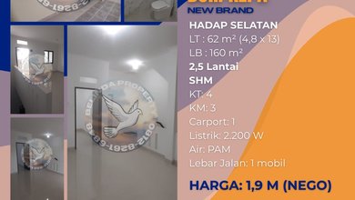 Promo Rumah di Duri Kepa, Jakarta Barat, LB 160m², Harga 1,9 Miliar