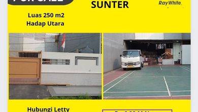 Dijual Kavling Sunter Rp 6.99 M m² SHM 250 Tanah