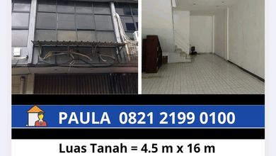 Ruko Duta Merlin Jakarta Pusat Rp 125 Juta / Tahun Ruko di Harmoni 68.0 m² Unfurnished SHM