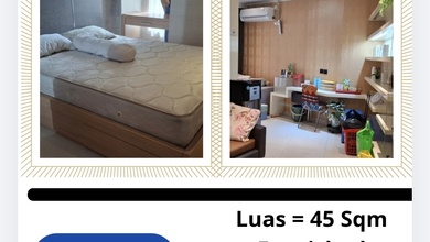 Apartemen Nyaman di Gunung Sahari, Jakarta Pusat, Harga Murah 50 Juta /tahun