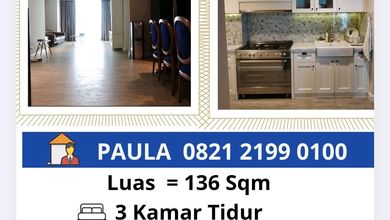 Harga Sewa Paling Murah Apartemen 3BR di Kuningan Siap Huni Furnished