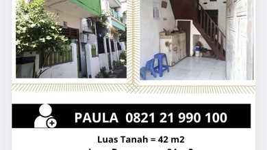 Jual Cepat Rumah Murah di Senen, Jakarta Pusat - LT 42m²