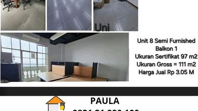 Office Tower Permata Hijau Jakarta Selatan Rp 3.05 M Nego