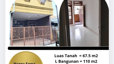 Disewakan Rumah Murah di Sunter, Jakarta Utara, LT 67m²
