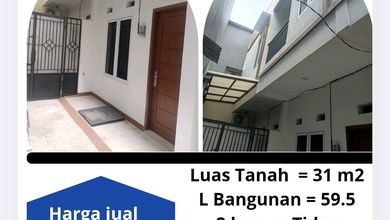 Promo Rumah di Kemayoran, Jakarta Pusat, LB 59m², Harga 800 Juta