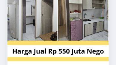 Jual Unit Apartemen Siap Ditempati 2BR Furnished Kondisi Baik