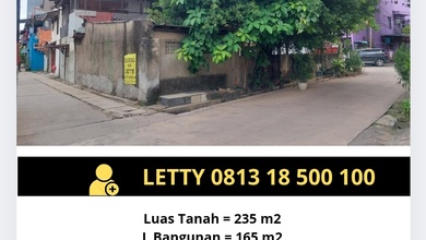 Dijual Rumh Tua Gunung Sahari Jakarta Pusat Rp 4.99 M Nego