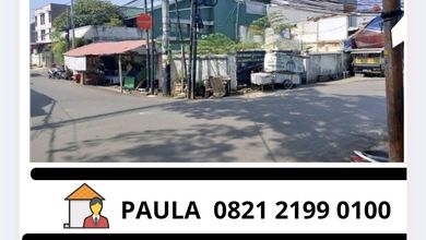 For Sale Tanah Premium di Senen, Jakarta Pusat, LT 232m²
