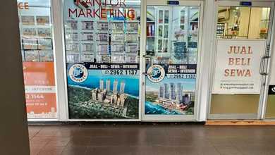 Kios Murah Greenbay Pluit Tower Gardenia Lokasi Bagus Samping Lobby Utama Dijamin Untung
