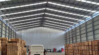 Disewa Gudang Siap Pakai Strategis Cukup Masuk Kontainer 40 feet di Tambun Selatan Bekasi