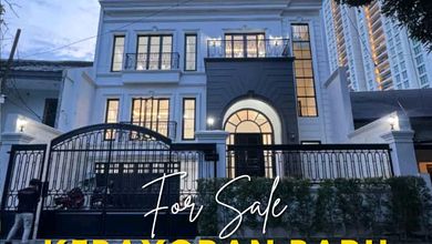 Kesempatan Eksklusif, rumah Mewah di Kebayoran Baru, Jakarta Selatan, LB 500m²