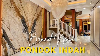 Kesempatan Langka, rumah Mewah di Pondok Indah, Jakarta Selatan, LB 320m²