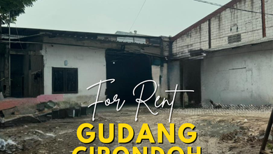 Disewakan Gudang Cipondoh Bisa Akses Container 40feet