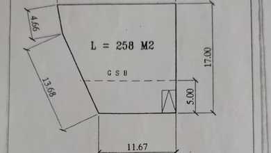 Dijual Tanah Prospektif di Alam Sutera, Tangerang, LT 258m²