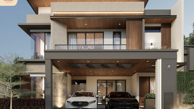 For Sale rumah Eksklusif di BSD Delatinos, Tangerang - LT 198m²