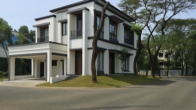 Rumah Elegan di BSD Foresta, Tangerang, 4 Kamar Tidur, LT 203m²