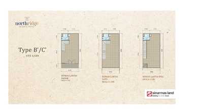 Disewa Ruko Baru Northridge Business Center, Bsd City
