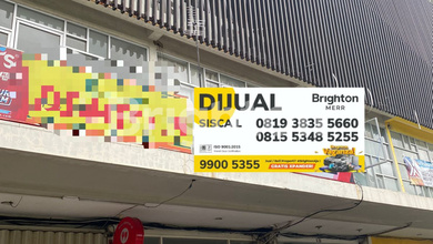 RUKO ICON 21 SIAP HUNI 4 LT LOKASI NOL JL RAYA MERR