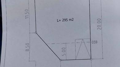 Jual Murah Tanah 295 m2 Tempat Strategis