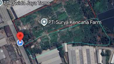 Dijual Tanah Premium di Gunung Sindur, Bogor, LT 32000m²