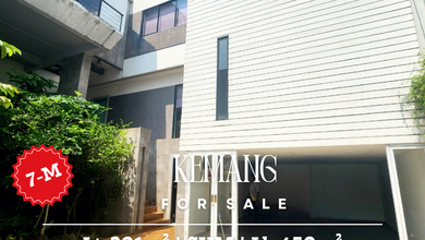 Rumah Elegan di Kemang, Jakarta Selatan, 4 Kamar Tidur, LT 205m²