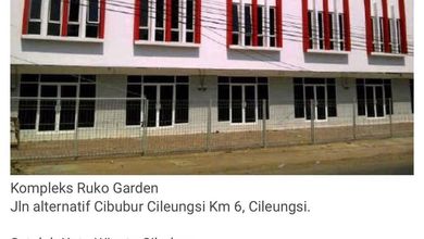 Ruko Premium area Cibubur, Jakarta Timur, Luas 72 m2