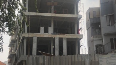 Gedung Kantor Di Palmerah Bangunan 4 Lantai + Rooftop Strategis