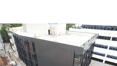 Gedung Kantor Di Palmerah Bangunan 4 Lantai + Rooftop Strategis