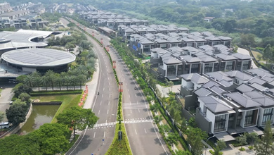 Rumah Mewah di BSD City, Tangerang, 5 Kamar Tidur, LT 336m²