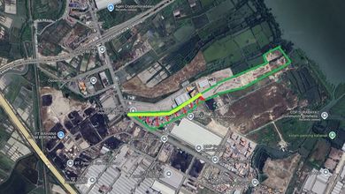 Tanah Siap Huni Pinggir Jalan Raya Benowo, Surabaya