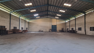 Gudang Murah Ex Pabrik 1,4ha Lokasi Strategis Pinggir Jalan Raya Di Cikande Serang Banten