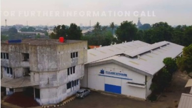 Pabrik di Jl Mh Thamrin Cikokol Tangerang Lt. 22.285 M2. Lb. 12.261 M2