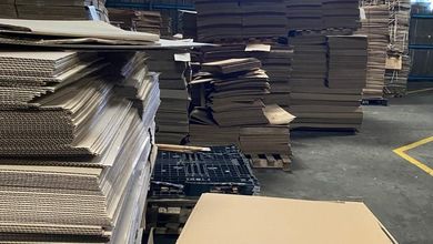 Pabrik karton daan mogot di Jalan Faliman Jaya 32000 m HGB