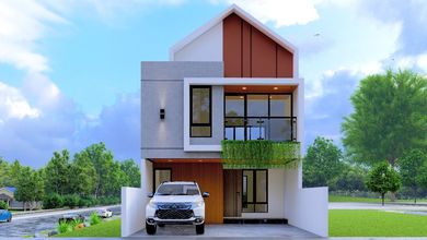 Rumah Elite di Kawasan Green Ville, Jakarta Barat, LB 120m², Harga 2,8 Miliar