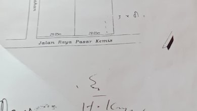 Kavling Prestisius Dijual di Pasar Kemis, Tangerang, Harga 9,9 Miliar