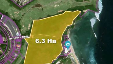 Dijual Tanah Premium di Pecatu, Badung, LT 63000m²
