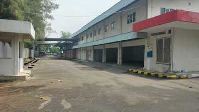 Gudang di Kawasan Jiep Pulo Gadunglt 5003 M2lb +- 4300 M2 (Bangunan 2 Lantai)Listrik 82,5Kvaair Pamada Office,Meeting Room