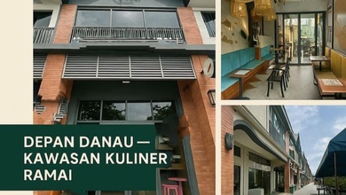 Ruko Hadap Danau Lokasi Ramai Siap Pakai Citra Garden 8