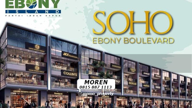 Dijual Ruko Ebony 2 Boulevard Pik 2